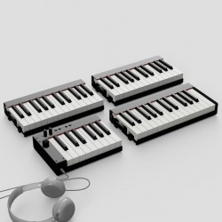 Piano de Voyage 88 keys (4 modules non assembled)